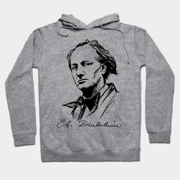 Charles Baudelaire Hoodie by ThunderEarring